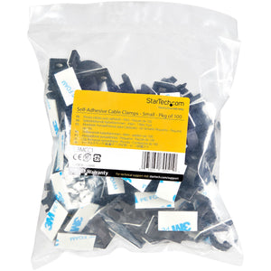 STARTECH .com cable clamp Black 100 pc(s) (CBMCC1) - Cartouches Certifiees