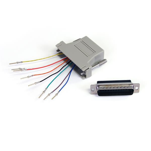 STARTECH .com cable gender changer DB-25 RJ-45 Grey (GC258MF) - Cartouches Certifiees