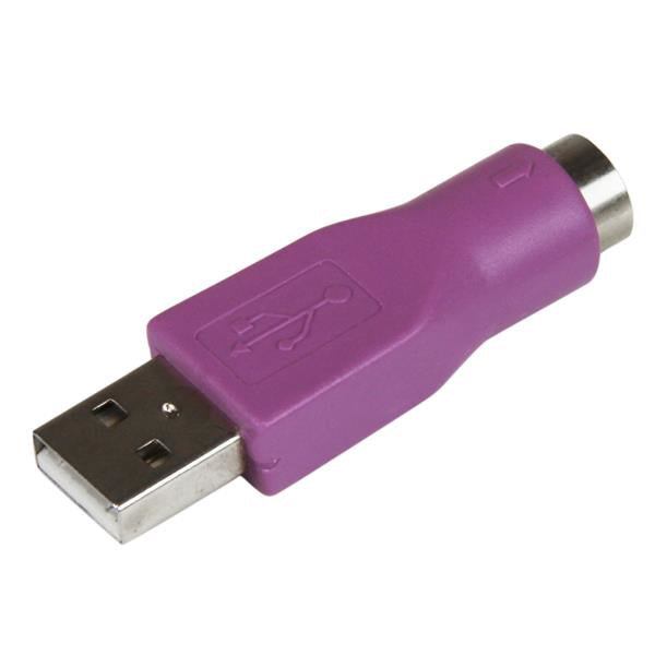 STARTECH .com cable gender changer USB A PS/2 Violet (GC46MFKEY) - Cartouches Certifiees