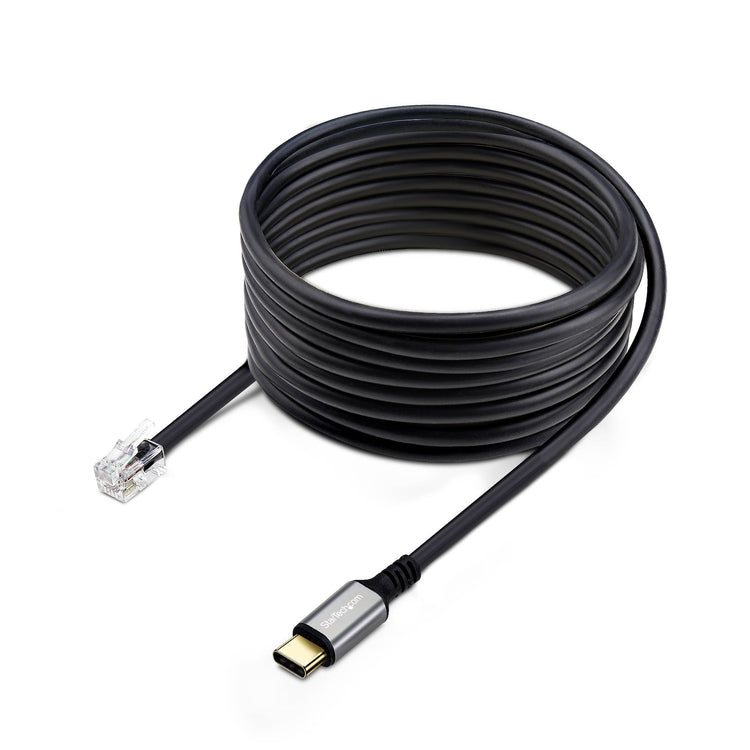 STARTECH .com cable gender changer USB-C RJ-9 Black (UR9-HEADSET-ADAPTER) - Cartouches Certifiees