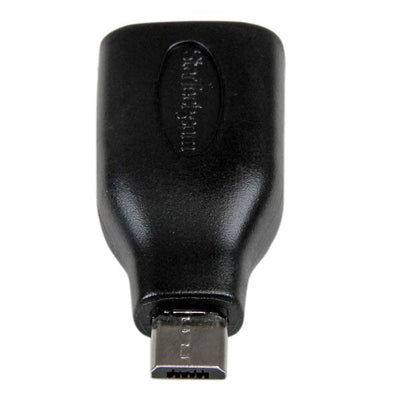 STARTECH .com cable gender changer USB Micro-B USB A Black (UUSBOTGADAP) - Cartouches Certifiees