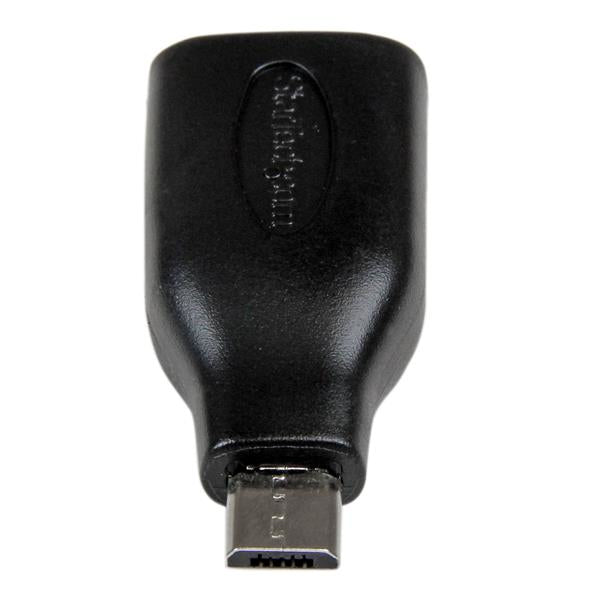 STARTECH .com cable gender changer USB Micro-B USB A Black (UUSBOTGADAP) - Cartouches Certifiees