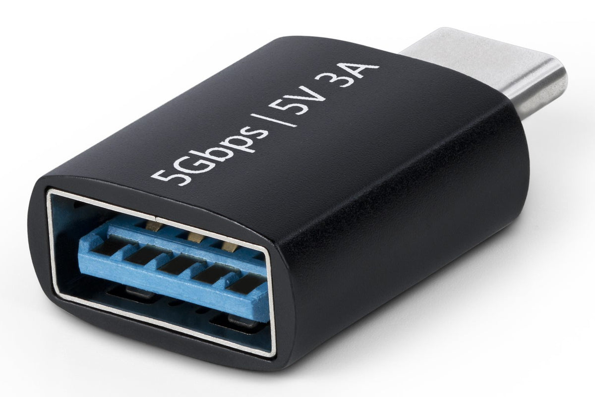 STARTECH .com cable gender changer USB Type-C USB Type-A Black (USB31CAADGCP) - Cartouches Certifiees