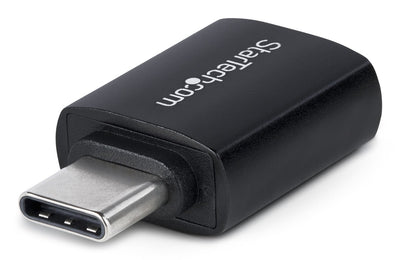 STARTECH .com cable gender changer USB Type-C USB Type-A Black (USB31CAADGCP) - Cartouches Certifiees