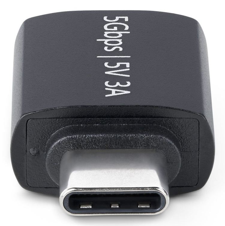 STARTECH .com cable gender changer USB Type-C USB Type-A Black (USB31CAADGCP) - Cartouches Certifiees