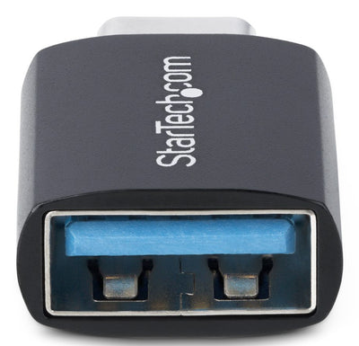 STARTECH .com cable gender changer USB Type-C USB Type-A Black (USB31CAADGCP) - Cartouches Certifiees