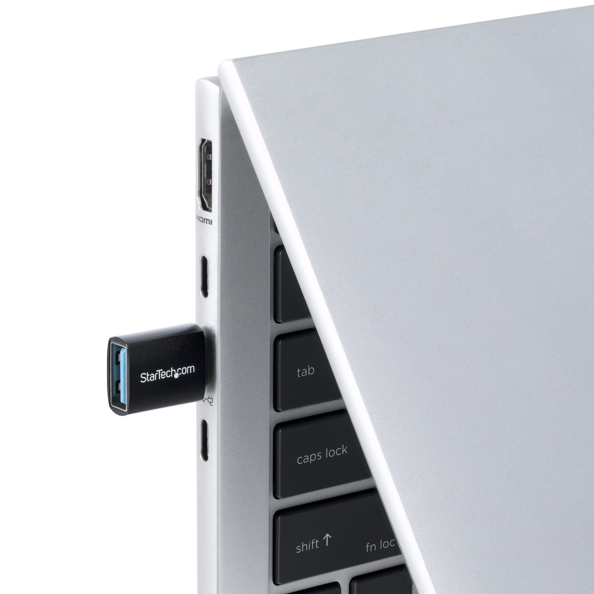 STARTECH .com cable gender changer USB Type-C USB Type-A Black (USB31CAADGCP) - Cartouches Certifiees