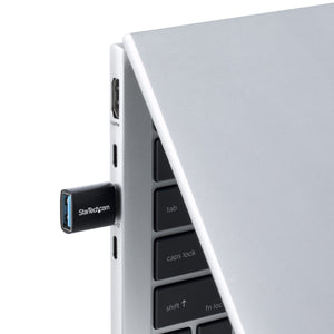 STARTECH .com cable gender changer USB Type-C USB Type-A Black (USB31CAADGCP) - Cartouches Certifiees