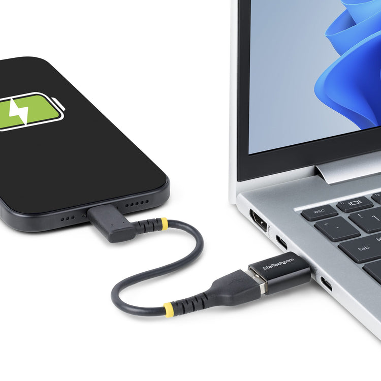 STARTECH .com cable gender changer USB Type-C USB Type-A Black (USB31CAADGCP) - Cartouches Certifiees