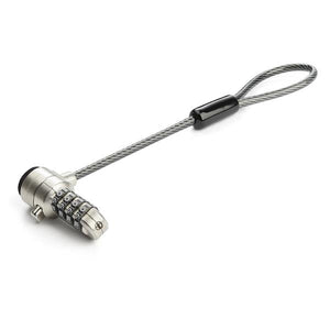 STARTECH .com cable lock Black, Silver (BRNCHLOCK) - Cartouches Certifiees