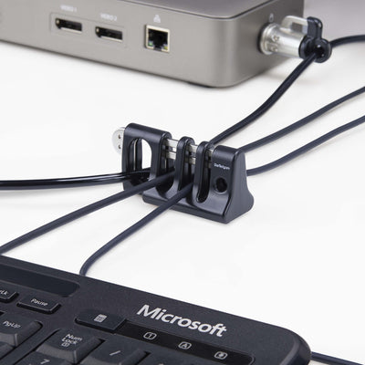 STARTECH .com cable organizer Desk Cable holder Black (CABLE-ORGANIZER-LOCK) - Cartouches Certifiees