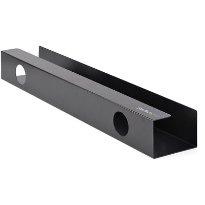 STARTECH .com cable organizer Desk Cable tray Black 1 pc(s) (UDCMTRAY) - Cartouches Certifiees