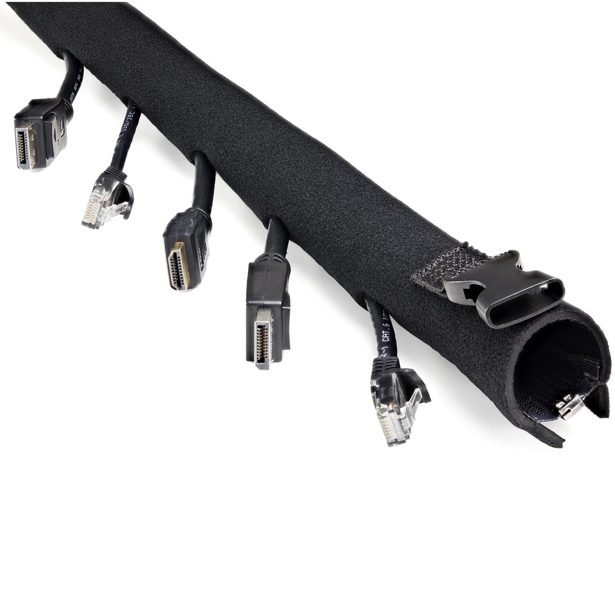 STARTECH .com cable sleeve Black (WKSTNCMZP) - Cartouches Certifiees