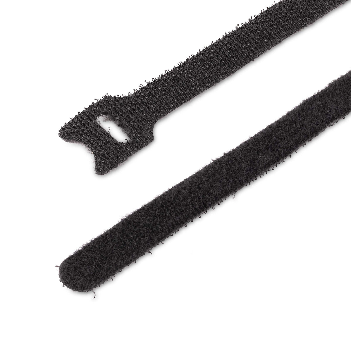 STARTECH .com cable tie Hook & loop cable tie Nylon Black 50 pc(s) (B506I-HOOK-LOOP-TIES) - Cartouches Certifiees