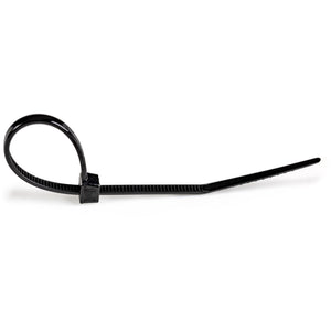 STARTECH .com cable tie Releasable cable tie Nylon, Plastic Black 100 pc(s) (CBMZT4B) - Cartouches Certifiees