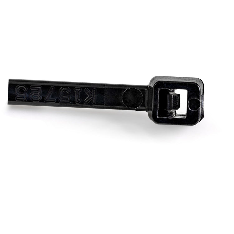 STARTECH .com cable tie Releasable cable tie Nylon, Plastic Black 100 pc(s) (CBMZT4B) - Cartouches Certifiees