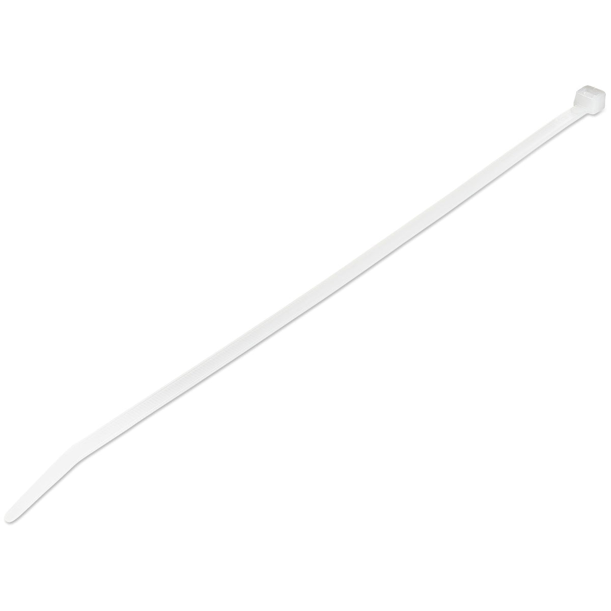 STARTECH .com cable tie Releasable cable tie Nylon, Plastic White 100 pc(s) (CBMZT10N) - Cartouches Certifiees