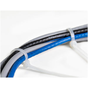STARTECH .com cable tie Releasable cable tie Nylon, Plastic White 100 pc(s) (CBMZT10N) - Cartouches Certifiees