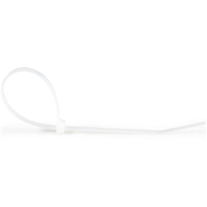 STARTECH .com cable tie Releasable cable tie Nylon, Plastic White 100 pc(s) (CBMZT10N) - Cartouches Certifiees