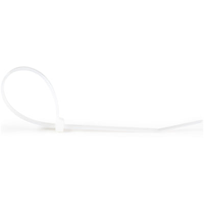 STARTECH .com cable tie Releasable cable tie Nylon, Plastic White 100 pc(s) (CBMZT10N) - Cartouches Certifiees