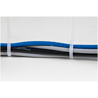 STARTECH .com cable tie Releasable cable tie Nylon, Plastic White 1000 pc(s) (CBMZT10NK) - Cartouches Certifiees