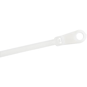STARTECH .com cable tie Releasable cable tie Nylon White 100 pc(s) (CBMZTS10N8) - Cartouches Certifiees