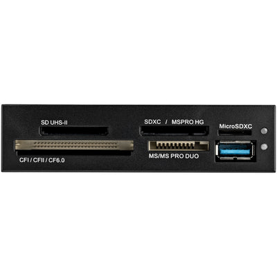 STARTECH .com card reader IDC Black, Metallic (35FCREADBU3) - Cartouches Certifiees