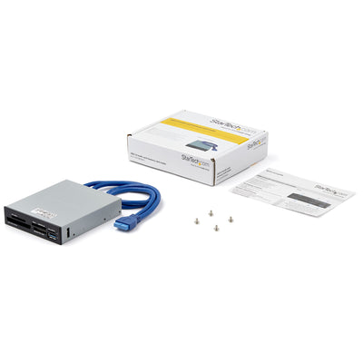 STARTECH .com card reader IDC Black, Metallic (35FCREADBU3) - Cartouches Certifiees