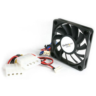 STARTECH .com computer cooling system Computer case Fan 5 cm Black (FAN5X1TX3) - Cartouches Certifiees