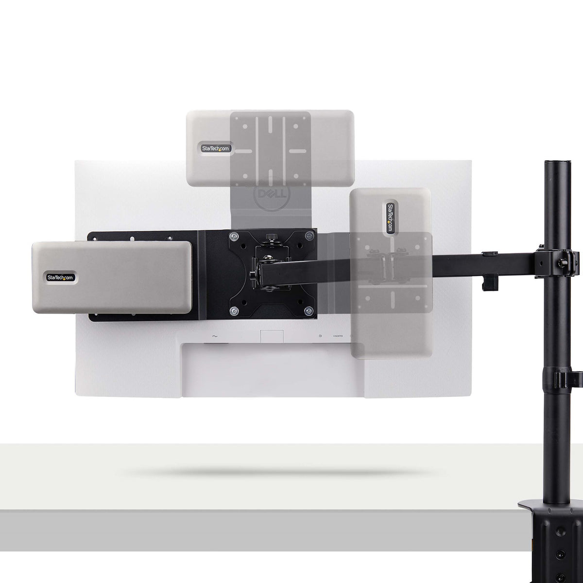 STARTECH .com CPU holder Monitor stand-mounted CPU holder Black (DOCK-NUC-VESA-MOUNT) - Cartouches Certifiees