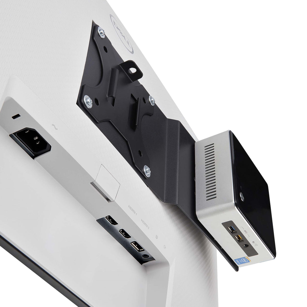 STARTECH .com CPU holder Monitor stand-mounted CPU holder Black (DOCK-NUC-VESA-MOUNT) - Cartouches Certifiees