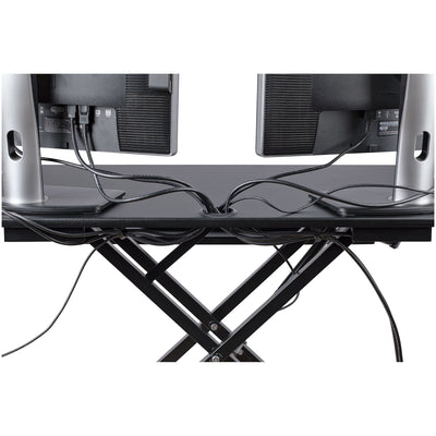 STARTECH .com desktop sit-stand workplace (ARMSTSCORNR) - Cartouches Certifiees