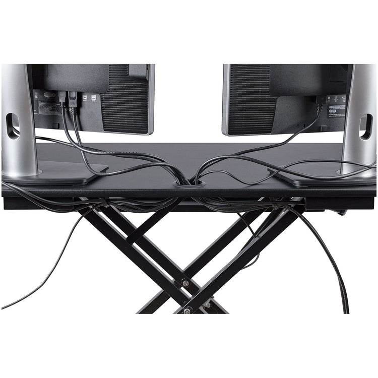 STARTECH .com desktop sit-stand workplace (ARMSTSCORNR) - Cartouches Certifiees