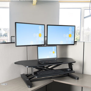STARTECH .com desktop sit-stand workplace (ARMSTSCORNR) - Cartouches Certifiees