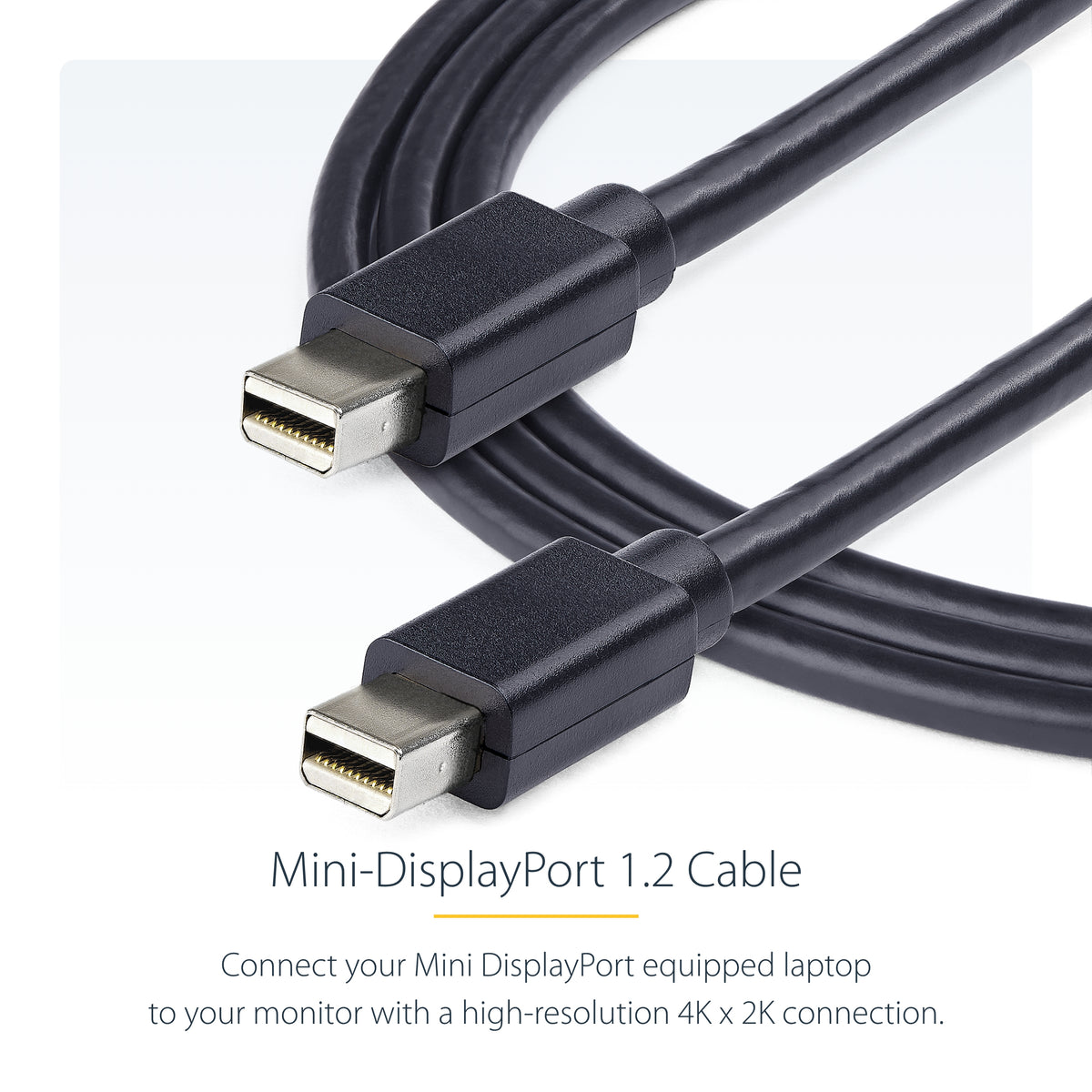 STARTECH .com DisplayPort cable 1,8 m mini DisplayPort Black (MDISPLPORT6) - Cartouches Certifiees