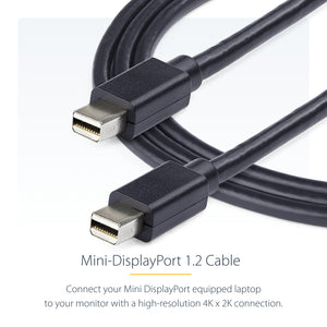 STARTECH .com DisplayPort cable 1,8 m mini DisplayPort Black (MDISPLPORT6) - Cartouches Certifiees