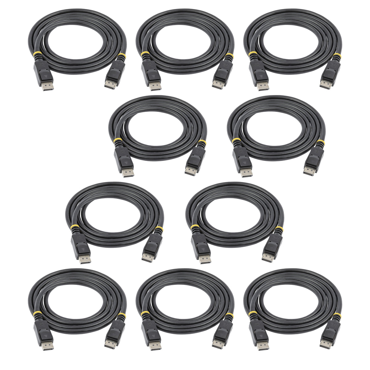 STARTECH .com DisplayPort cable 1,82 m Black (DISPLPORT6L10PK) - Cartouches Certifiees