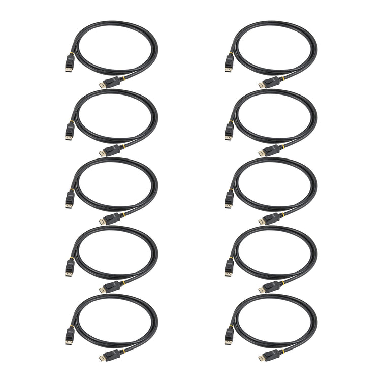 STARTECH .com DisplayPort cable 3 m Black (DISPLPORT10L10PK) - Cartouches Certifiees