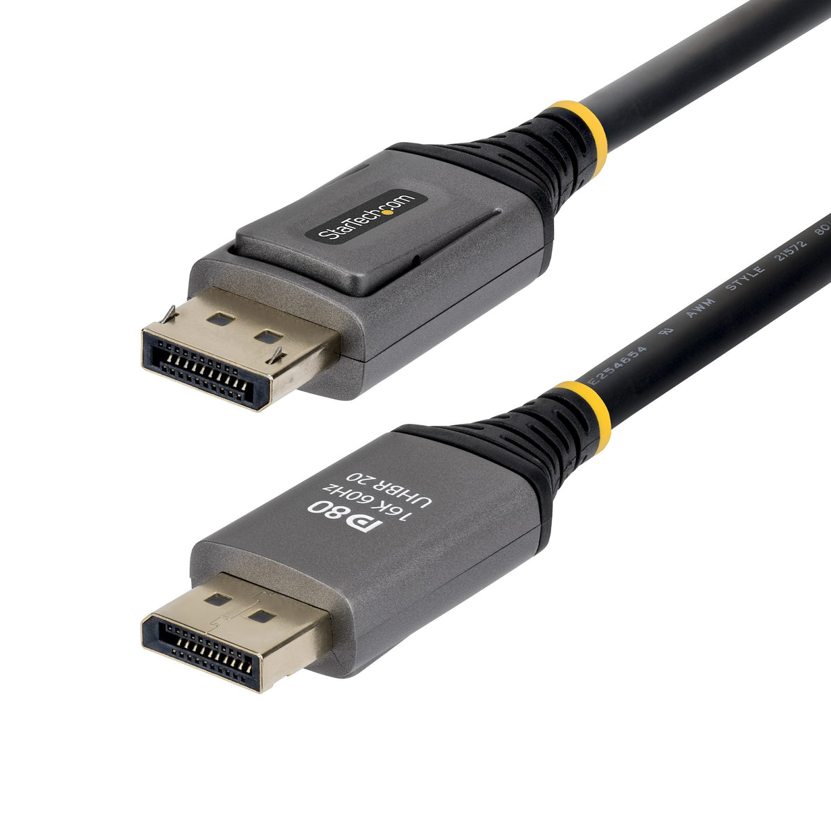 STARTECH .com DisplayPort cable Black (DP21V-2M-DP80-CABLE) - Cartouches Certifiees