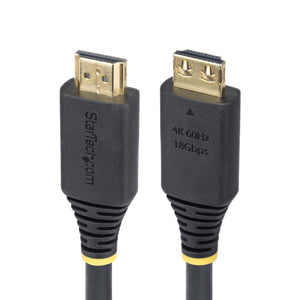 STARTECH .com HDMI cable 0,5 m HDMI Type A (Standard) Black (HDMI2-CABLE-GRIP-50C) - Cartouches Certifiees
