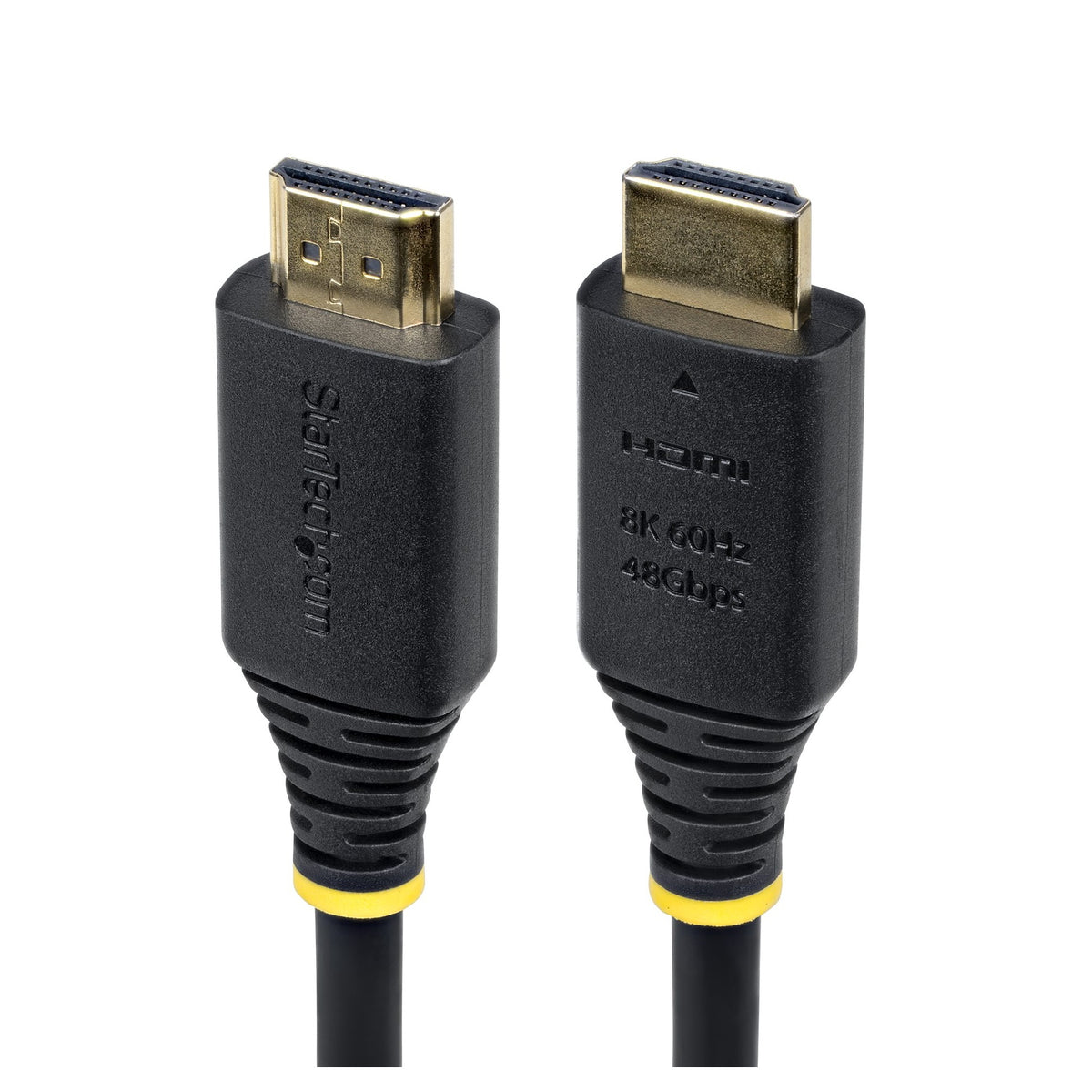 STARTECH .com HDMI cable 1,8 m HDMI Type A (Standard) Black (HDMI21-CBL-8K60-6F) - Cartouches Certifiees
