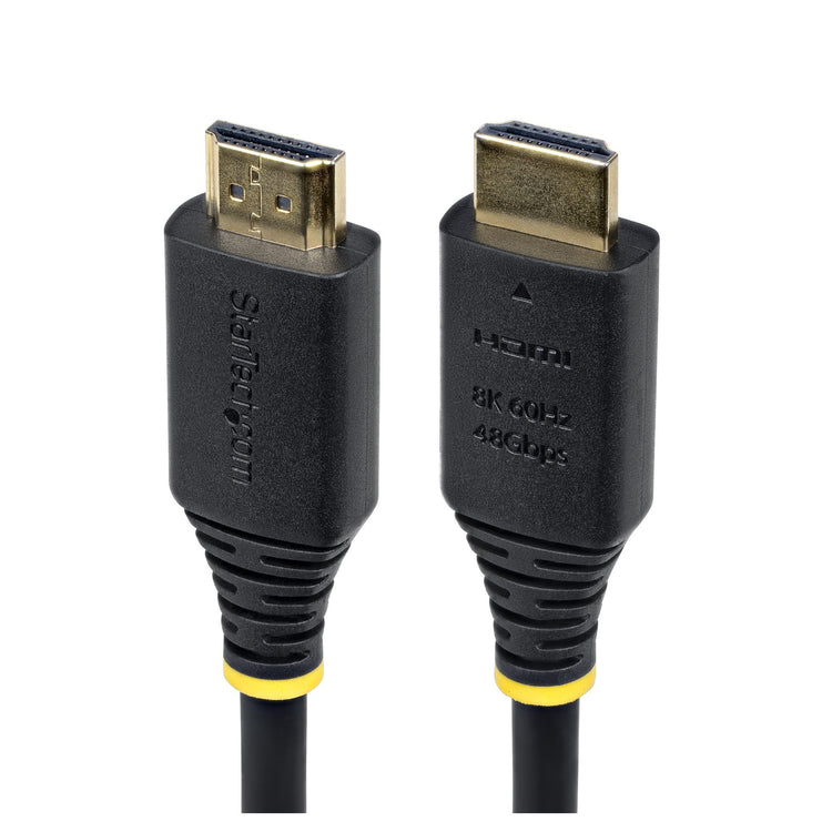 STARTECH .com HDMI cable 1,8 m HDMI Type A (Standard) Black (HDMI21-CBL-8K60-6F) - Cartouches Certifiees