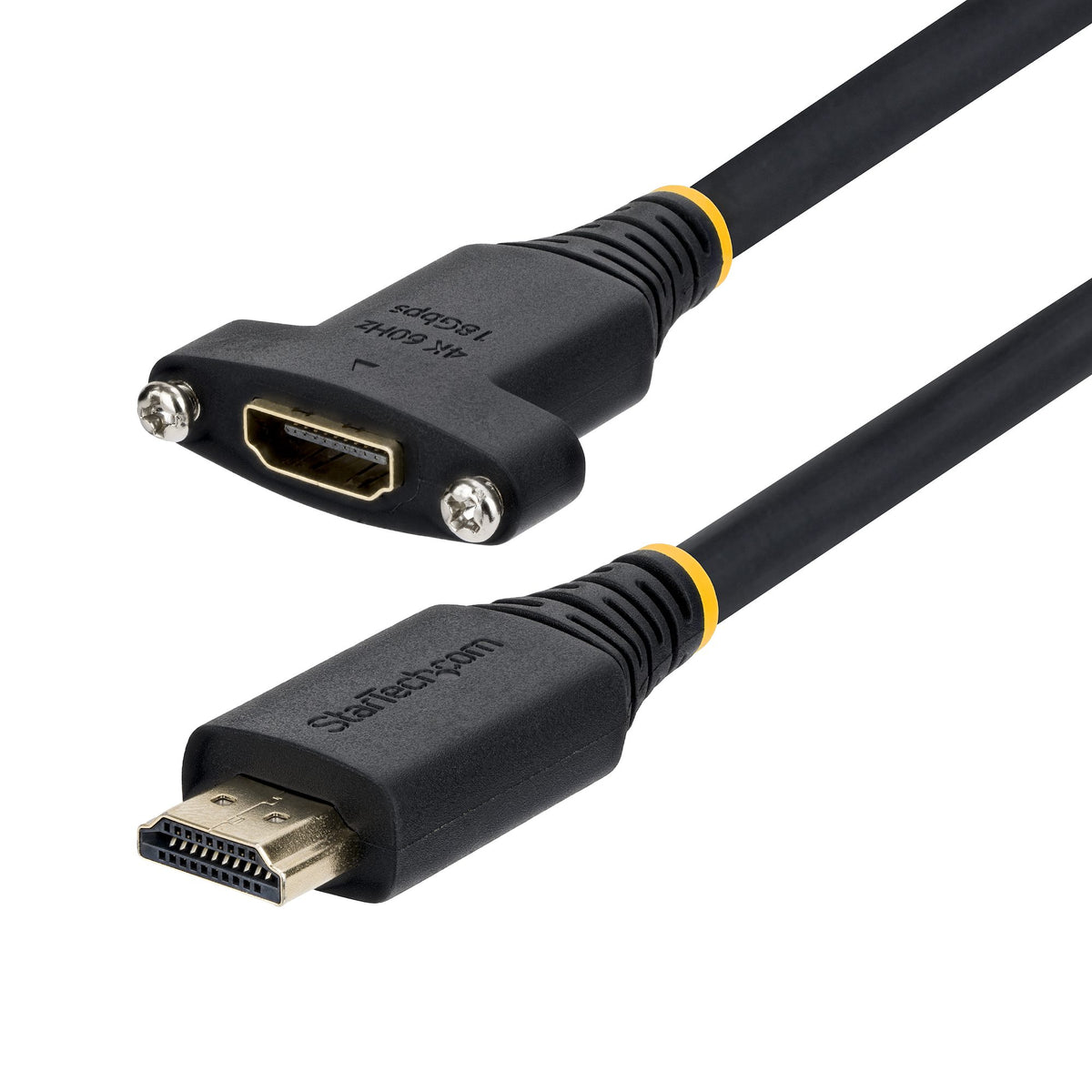 STARTECH .com HDMI cable 1,8 m HDMI Type A (Standard) Black (HDMI2PNLFM-180CM) - Cartouches Certifiees