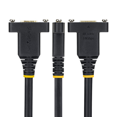 STARTECH .com HDMI cable 1,8 m HDMI Type A (Standard) Black (HDMI2PNLFM-180CM) - Cartouches Certifiees
