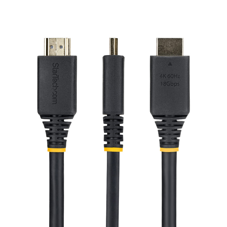 STARTECH .com HDMI cable 1,8 m HDMI Type A (Standard) Black (HDMI2PNLFM-180CM) - Cartouches Certifiees