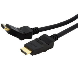 STARTECH .com HDMI cable 1,8 m HDMI Type A (Standard) Black (HDMIROTMM6) - Cartouches Certifiees