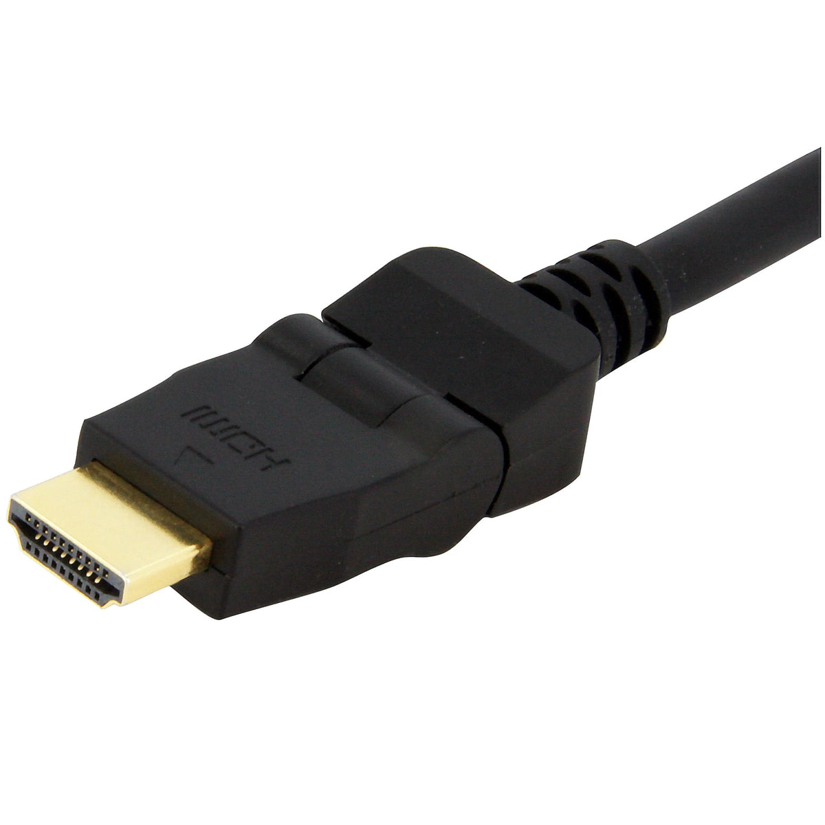 STARTECH .com HDMI cable 1,8 m HDMI Type A (Standard) Black (HDMIROTMM6) - Cartouches Certifiees