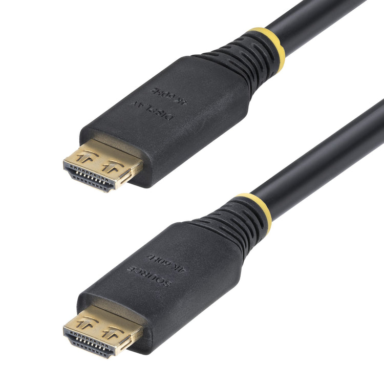 STARTECH .com HDMI cable 10,6 m HDMI Type A (Standard) Black (HDMI2-CABLE-GRIP-35F) - Cartouches Certifiees