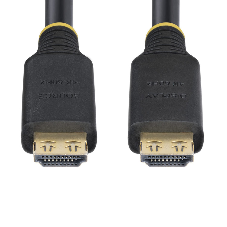 STARTECH .com HDMI cable 15,2 m HDMI Type A (Standard) Black (HDMI2-CABLE-GRIP-50F) - Cartouches Certifiees