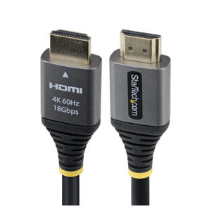 STARTECH .com HDMI cable 2,4 m HDMI Type A (Standard) Black, Silver (HDMMV8F) - Cartouches Certifiees